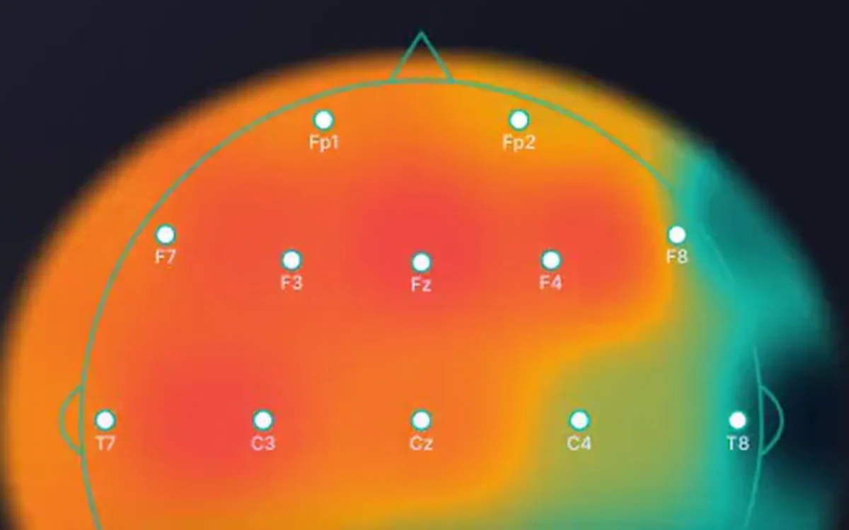 EEG biofeedback demo interface preview