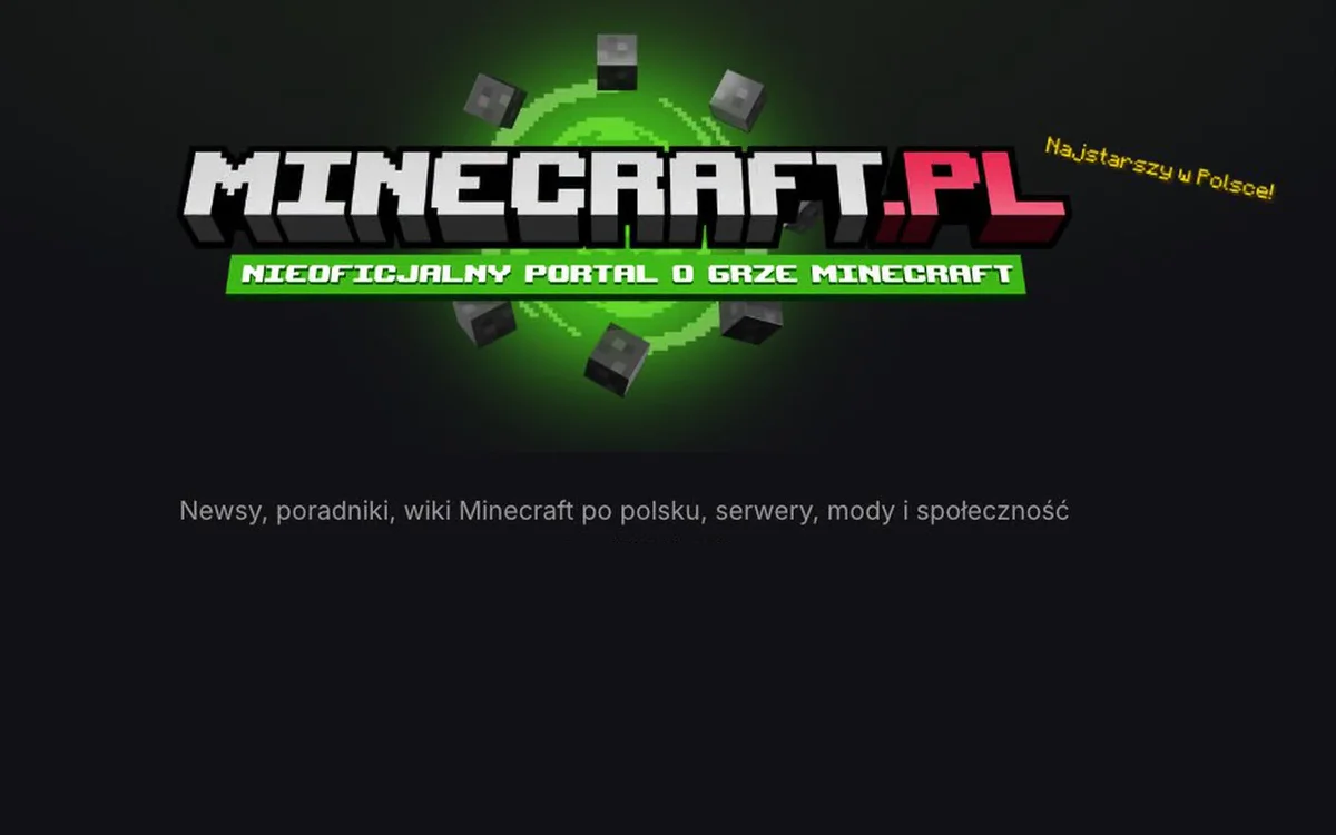 minecraft.pl interface preview